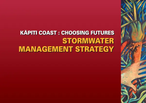 Stormwater Management Strategy 2008