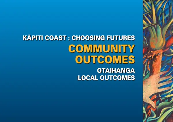 Otaihanga Local Outcomes 2009