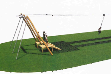 Kaitawa Reserve replacement flying fox concept