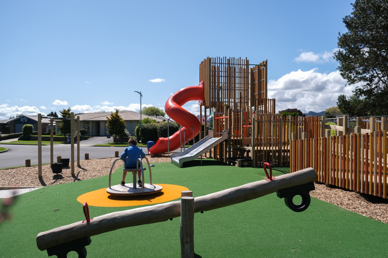 Totara Park seesaw