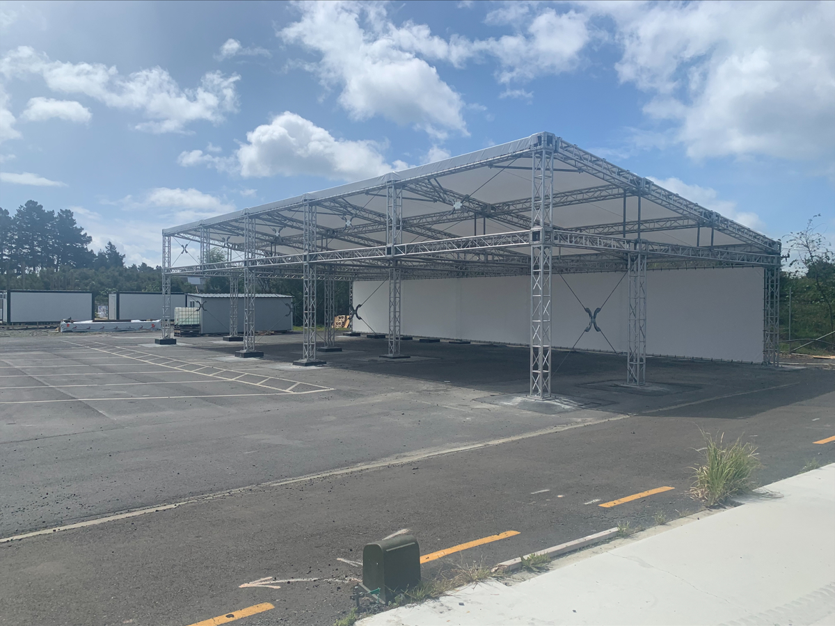 Ōtaihanga Zero Waste hub where building materials can be recycled or repurposed.