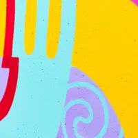Vianney Parata mural detail of hand weaving – with thanks to photographer Trinity Thompson-Browne thumbnail