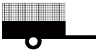 single axle trailer - high side