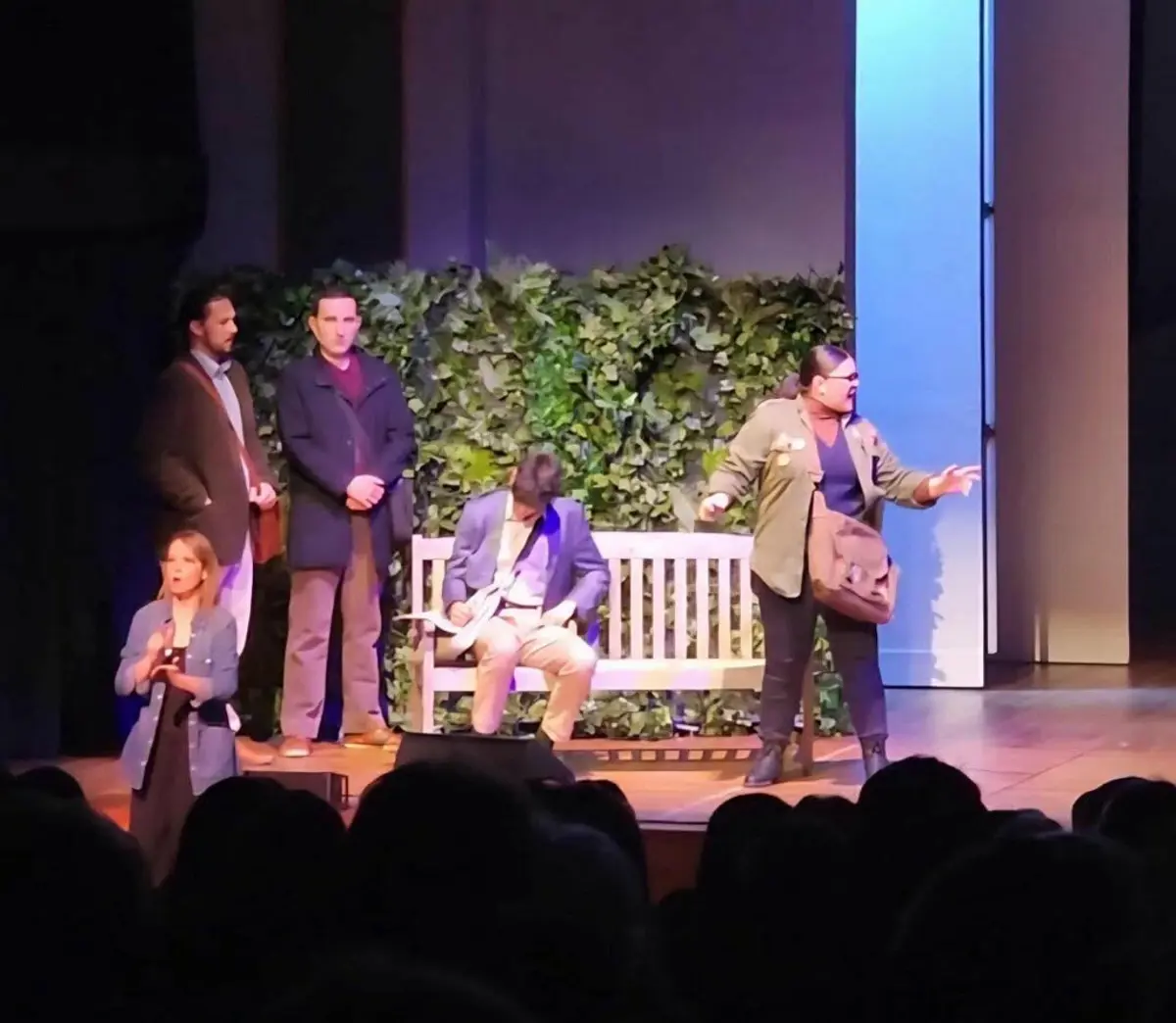 NZ Sign Language at the community Legally Blonde performance. 