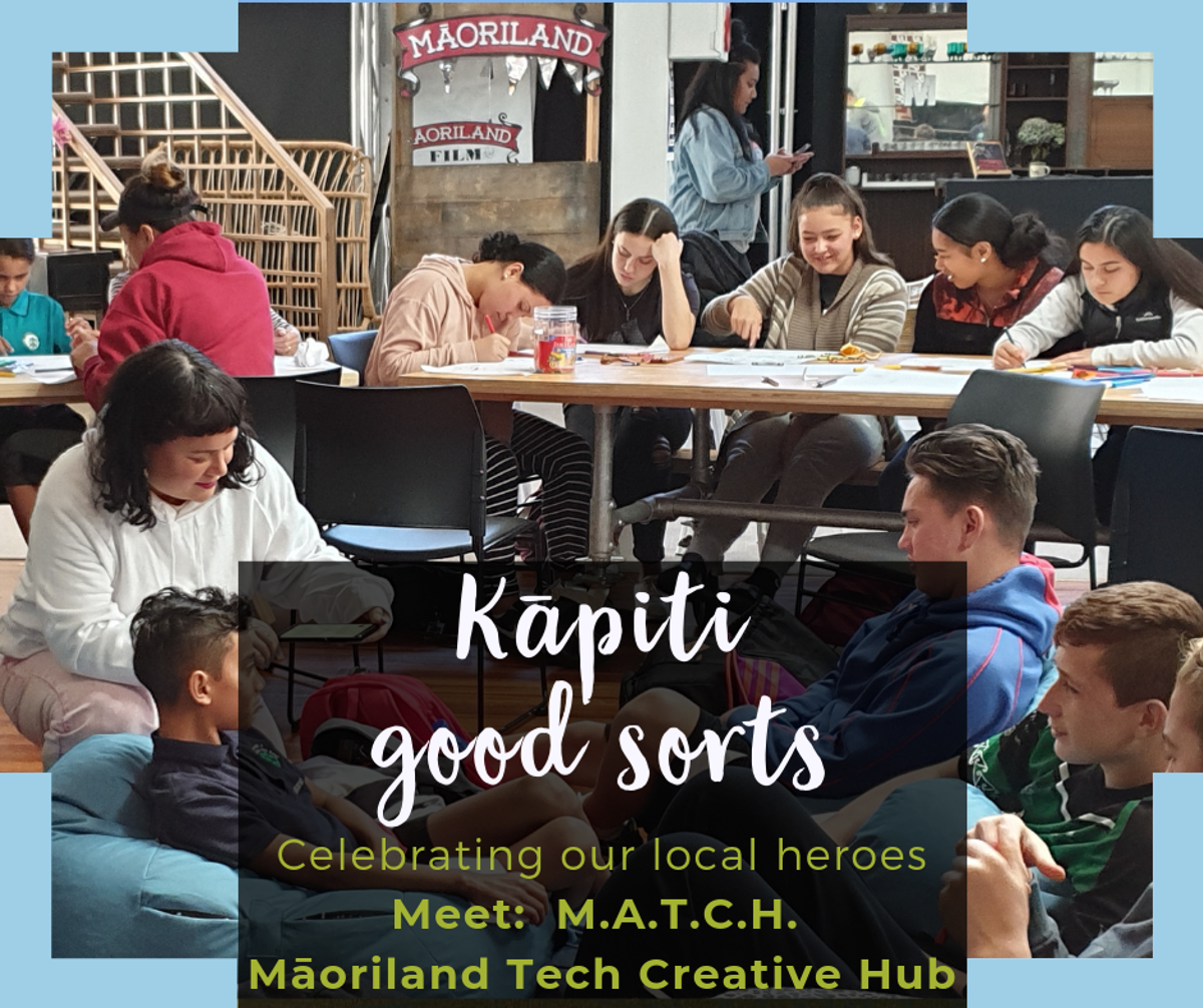 Photo of good sorts MATCH Māoriland Tech Creative Hub