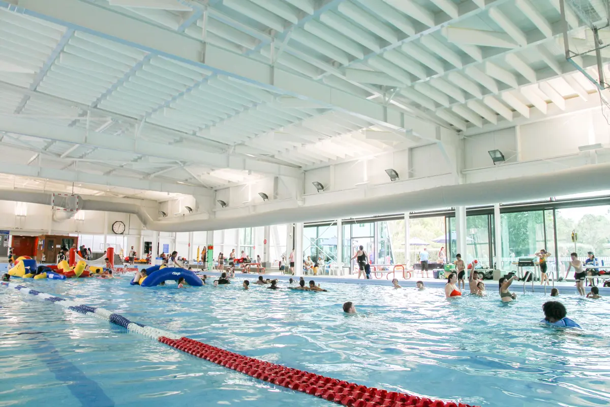 People swimming at Ōtaki pool