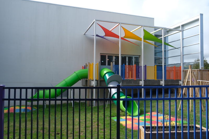 Library Play Space fence view