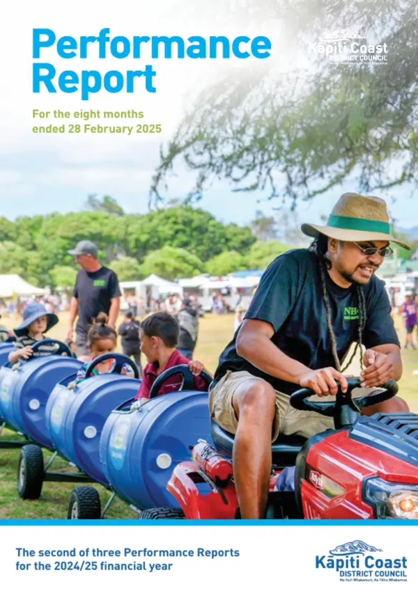 Council Performance Report For The Eight Months Ended 28 February 2025