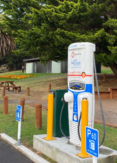 Tutere Street Waikanae EV charging station