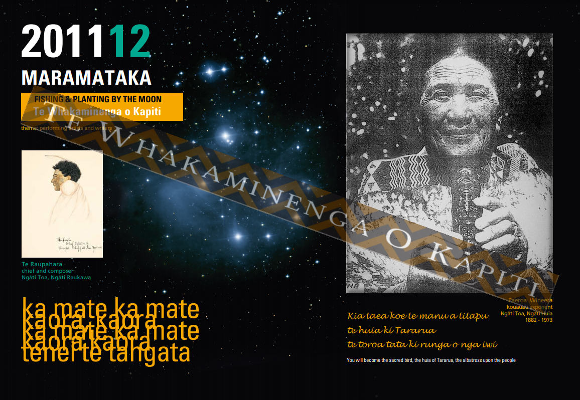 Photo of Maramataka cover 2011/12