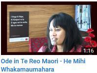 World War One Poem Maori Language Ode