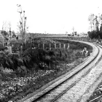 View of Wellington and Manawatū Railway Line towards Ōtaki thumbnail