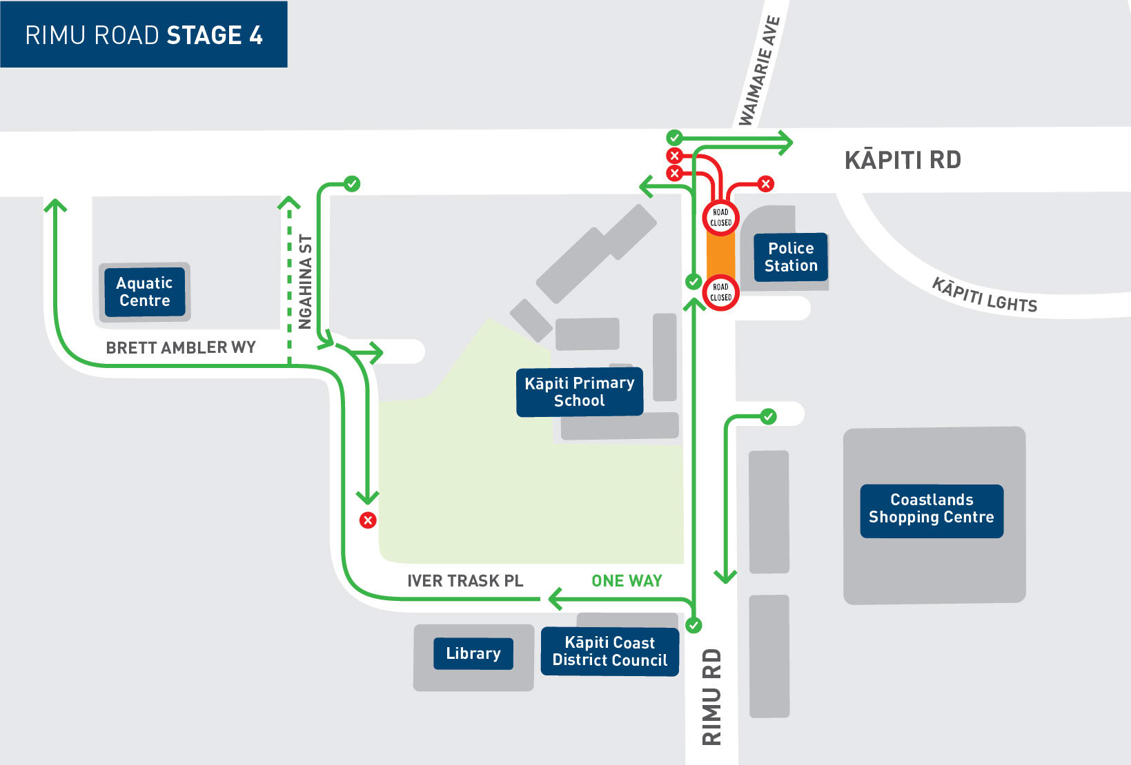 Rimu Road stormwater work stage 4