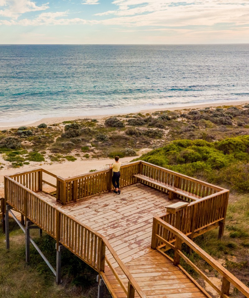 Beach access, Guilderton, Australia