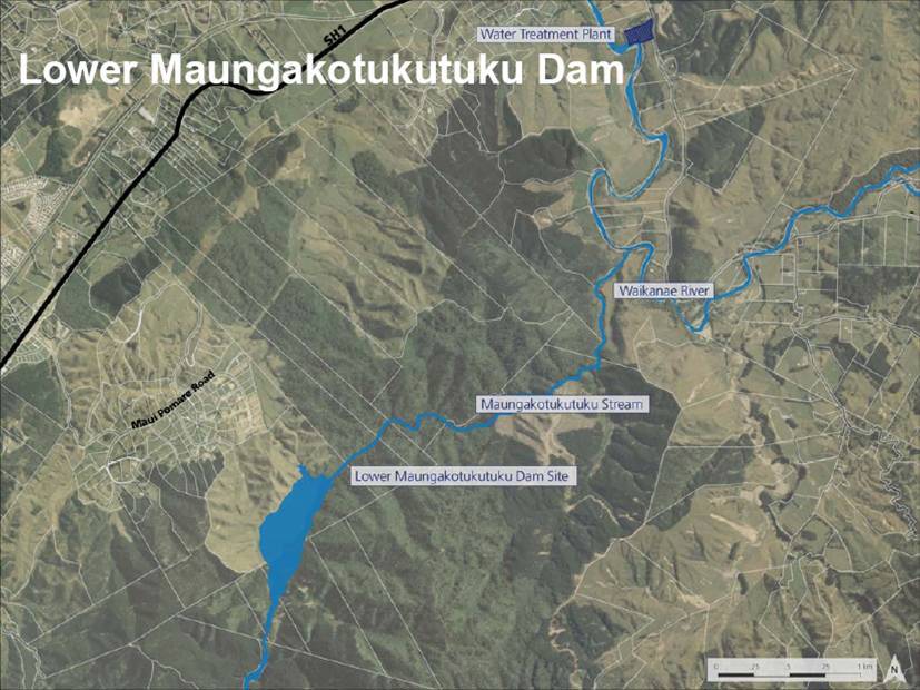 Future Maungakotukutuku Dam site
