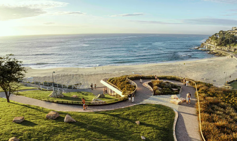 Bronte Surf Life Saving Club beach access