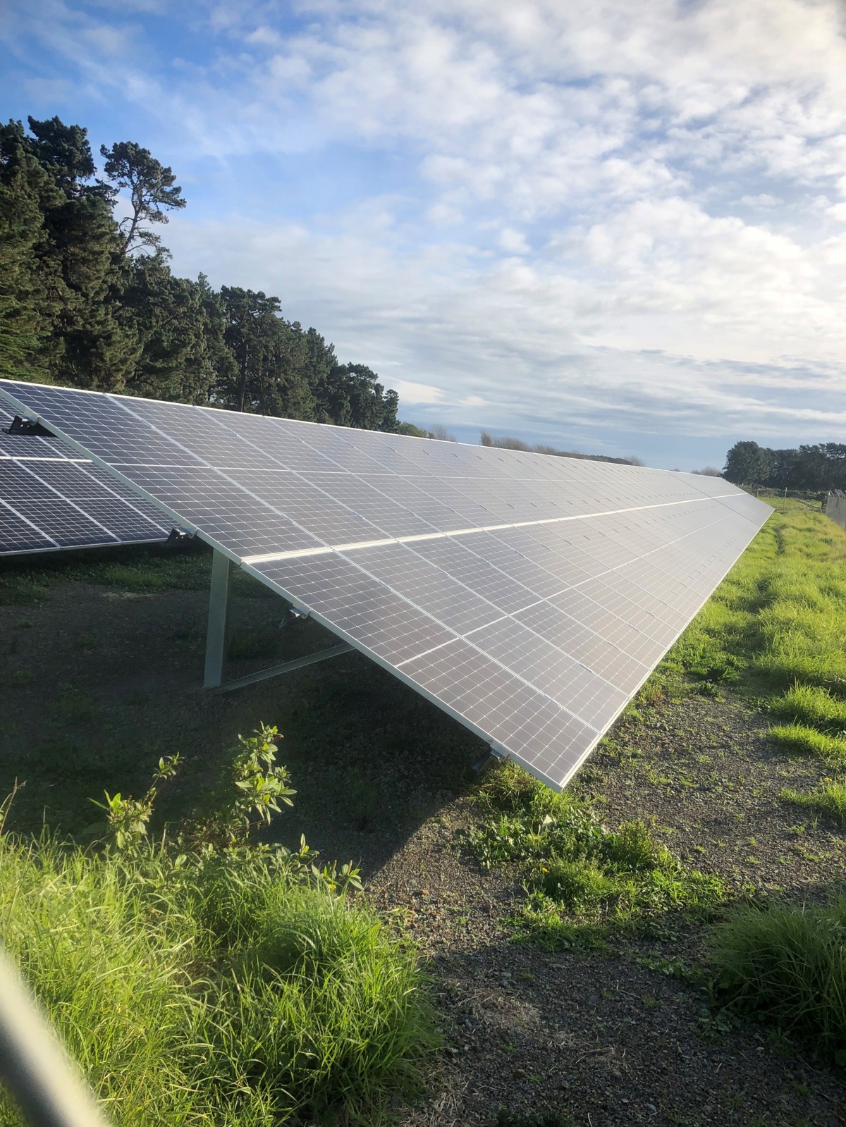 Solar power installation