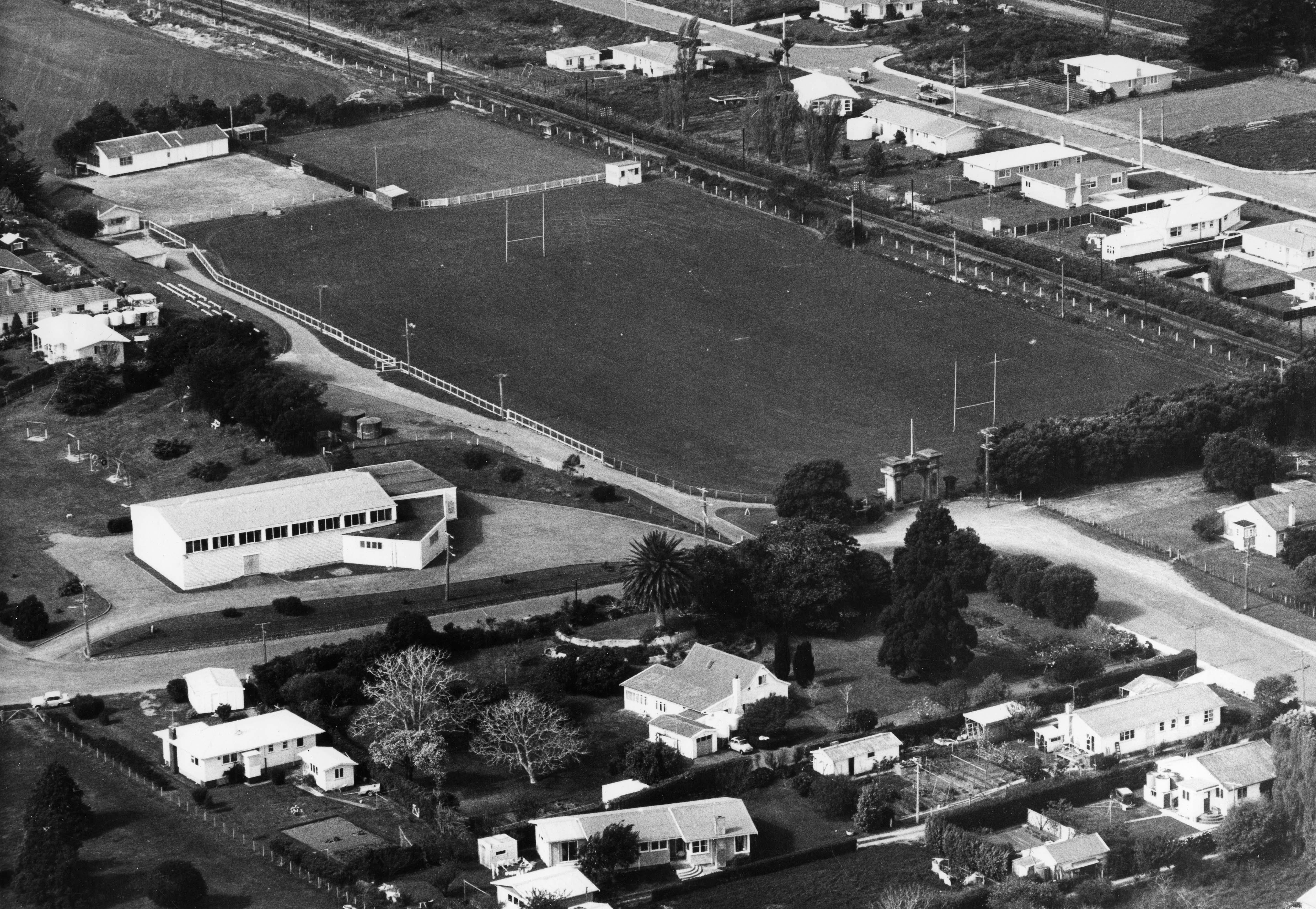 Paraparaumu Domain from the air