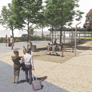Perspective View Of Train Station Plaza 2 - Thumbnail