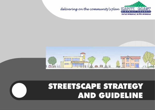 Streetscape Strategy And Guidelines