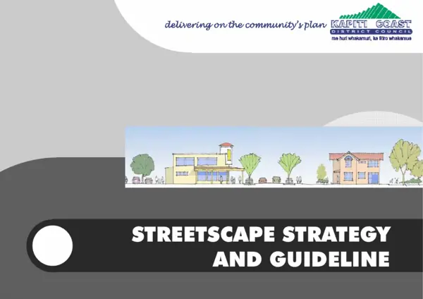 Streetscape Strategy And Guidelines