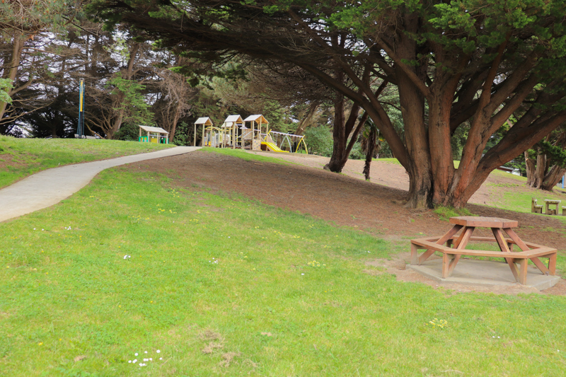 Waimeha Domain picnic table