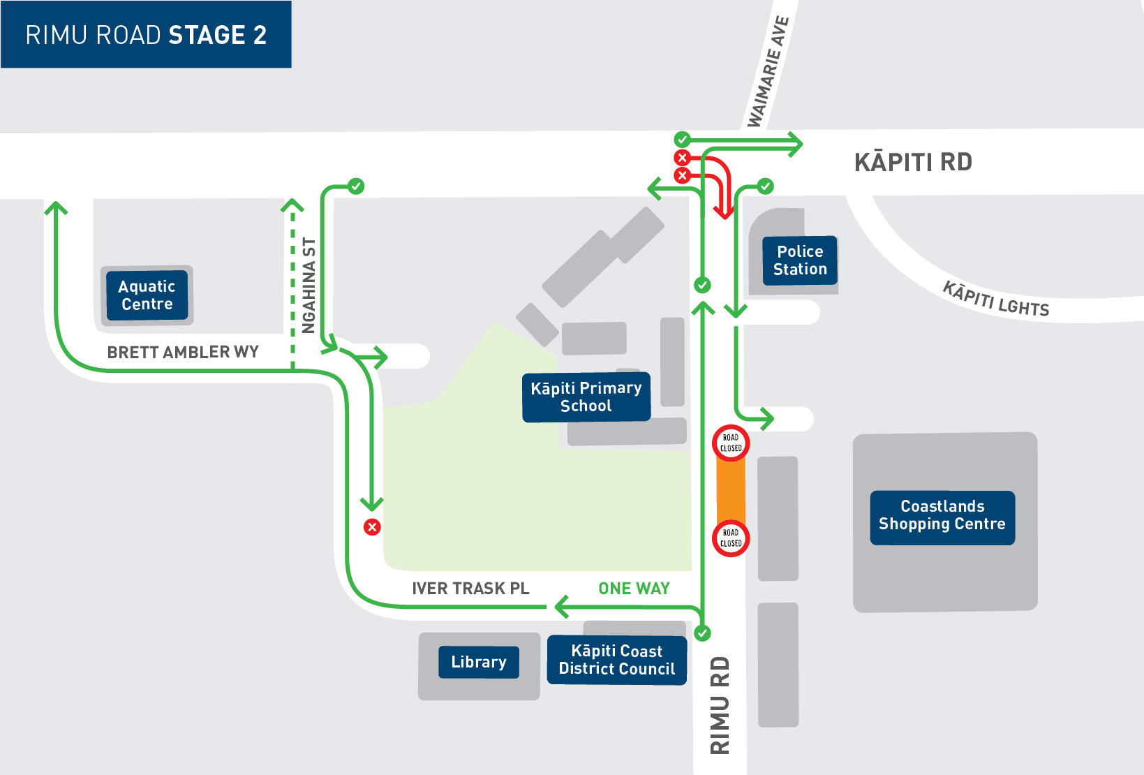 Rimu Road stormwater work stage 2
