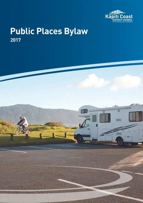 Public Places Bylaw 2017