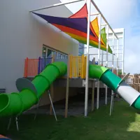 Library Play Space slides and shade sails thumbnail