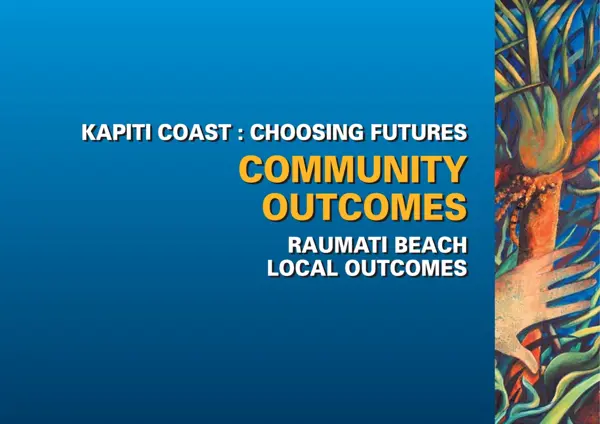 Raumati Beach Local Outcomes 2007