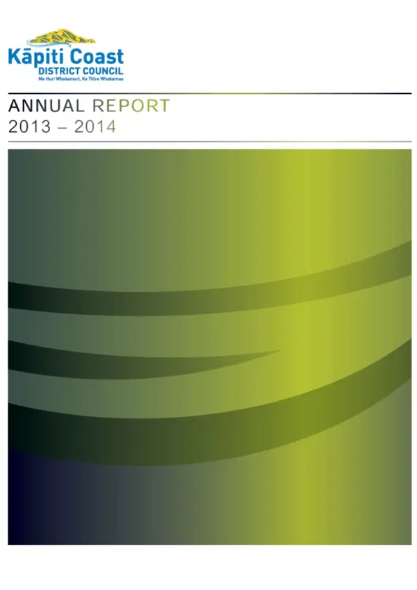 Annual Report 2013 14
