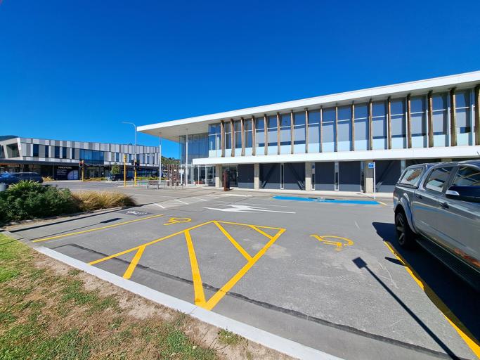 Location of our three accessible parks at our Council Civic Building