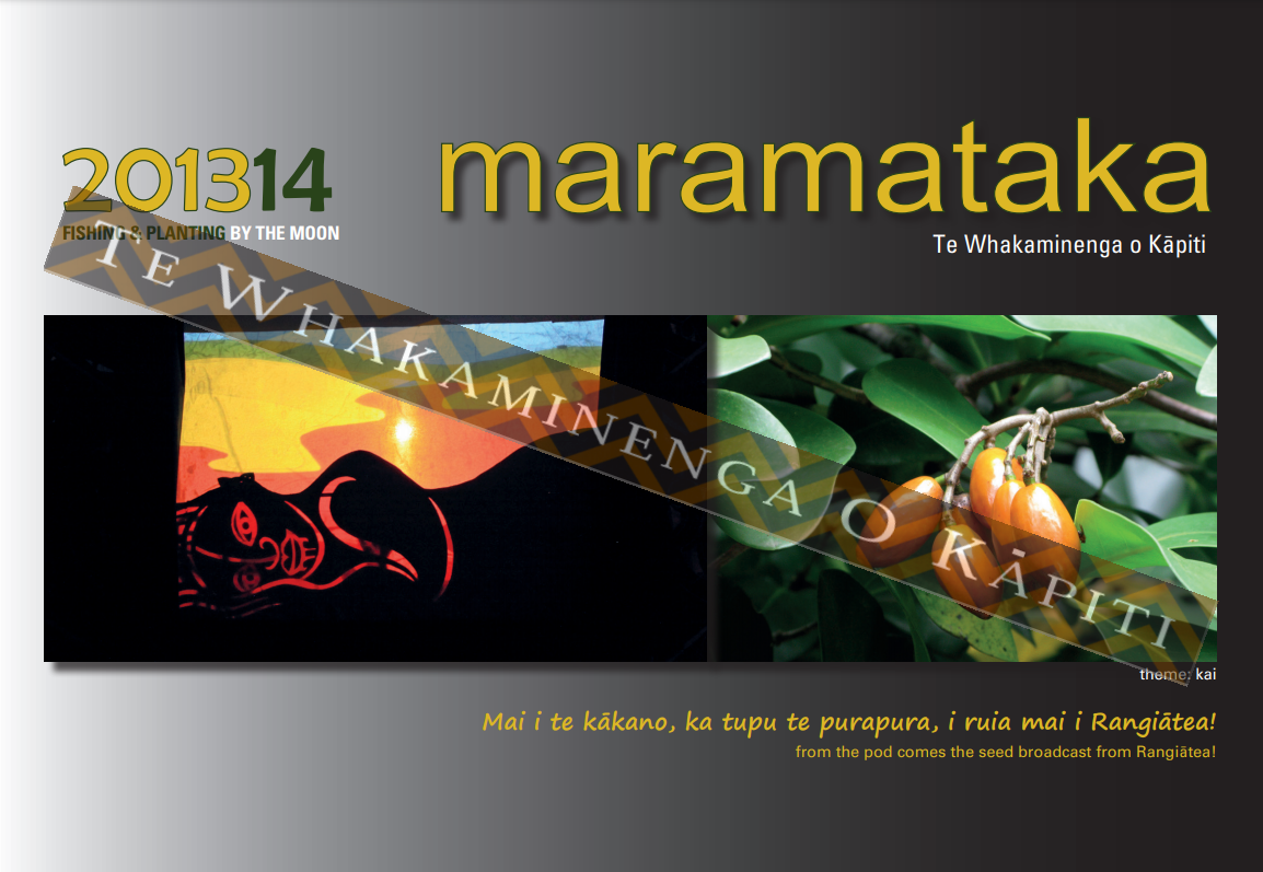 Photo of Maramataka cover 2013/14