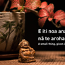 Small gift given in love proverb whakatauki - Thumbnail