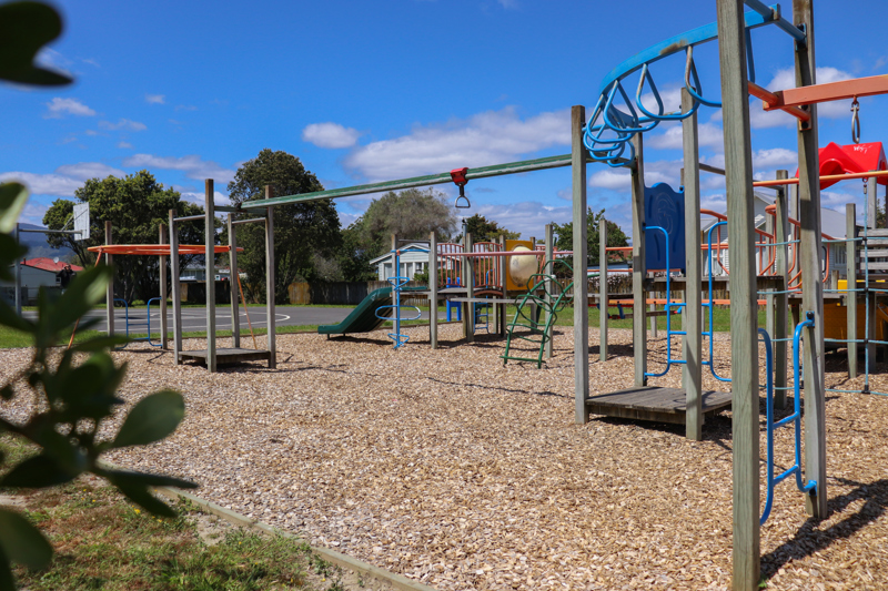 Hanging bars at Matai Street Reserve
