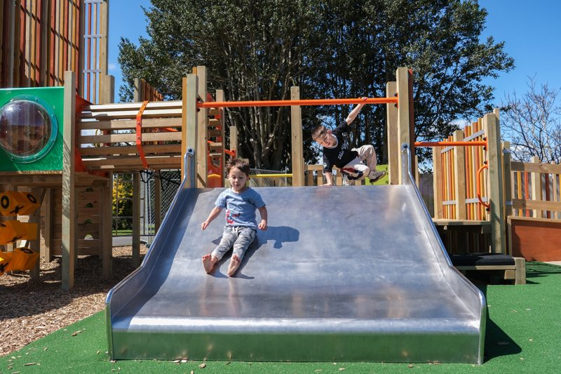 Totara Park low slide