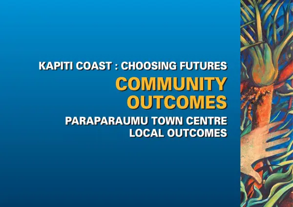 Paraparaumu Town Centre Local Outcomes 2007