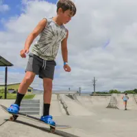 Skateboarding at Aōtaki Street Skatepark thumbnail