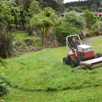 spend over 9,000 hours mowing and 6,000 hours weedeating thumbnail