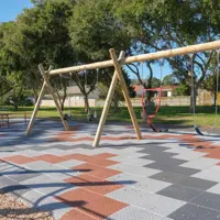 Manawa Ave Playground swings thumbnail
