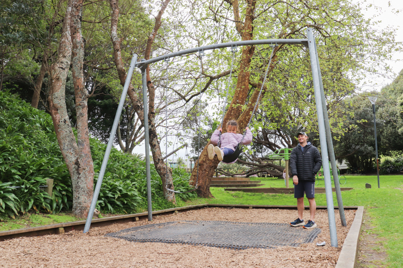 Marine Gardens swing