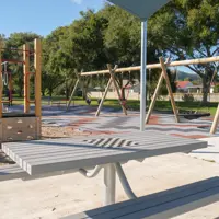 Manawa Ave Playground picnic table thumbnail