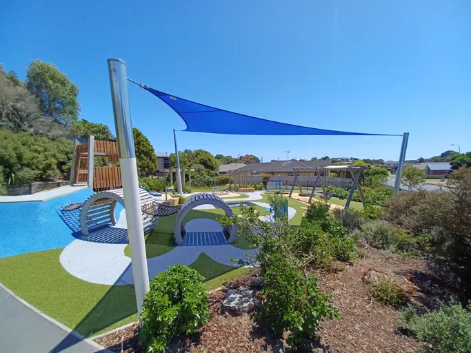 Shade Sails At Lorna Irene Park
