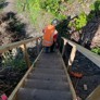 New Walkway Looking Down Steps 22 June 2022 - Thumbnail