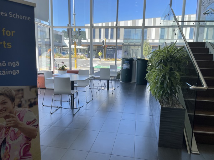 Quiet public seating area inside our reception area in our Council building.