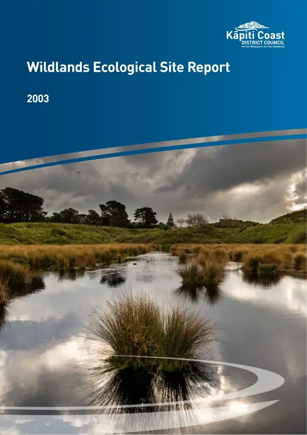 Wildlands Ecological Site Report 2003