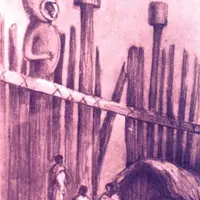 The stockade at Kenakena Pā – colour thumbnail