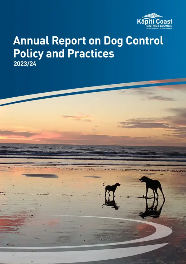 Annual Report On Dog Control Policy Practices 202324