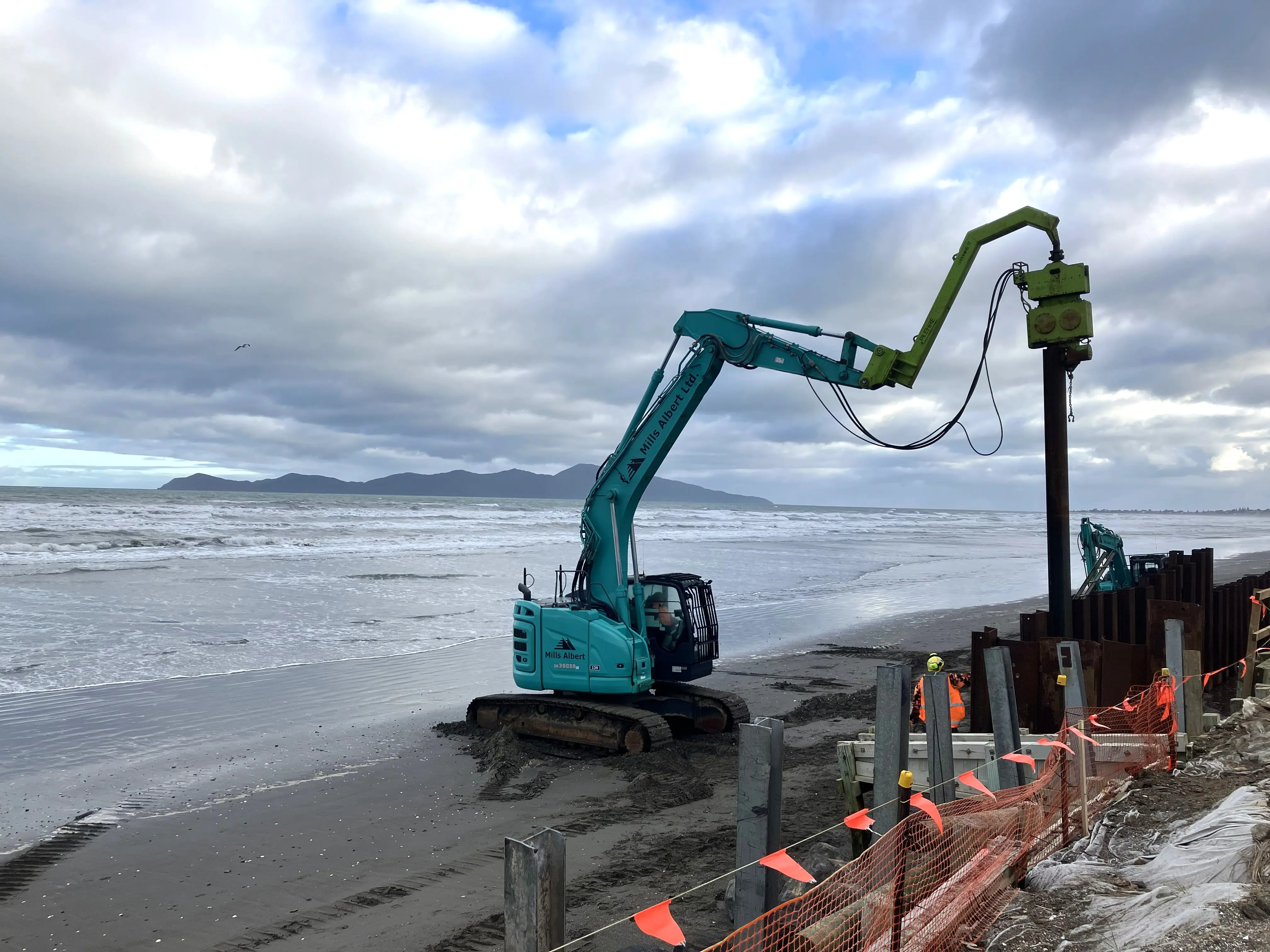 Paekakariki Seawall Sheet Pile Removal 16 Sep 2026