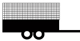 double axle trailer - high side
